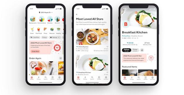 doordash app - cloudwaitress