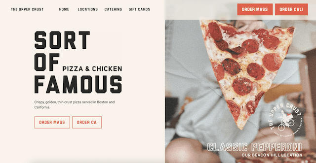 upper crust pizza - cloudwaitress